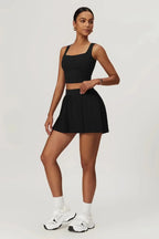 Abriana – Kwadratowy dekolt – Dopasowany top