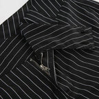 Amarilla – Wzór w paski – Rozszerzane spodnie