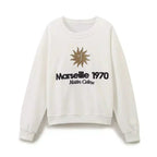 Antoinette – Bluza z okrągłym dekoltem – Szerokie spodnie – Zestaw lounge