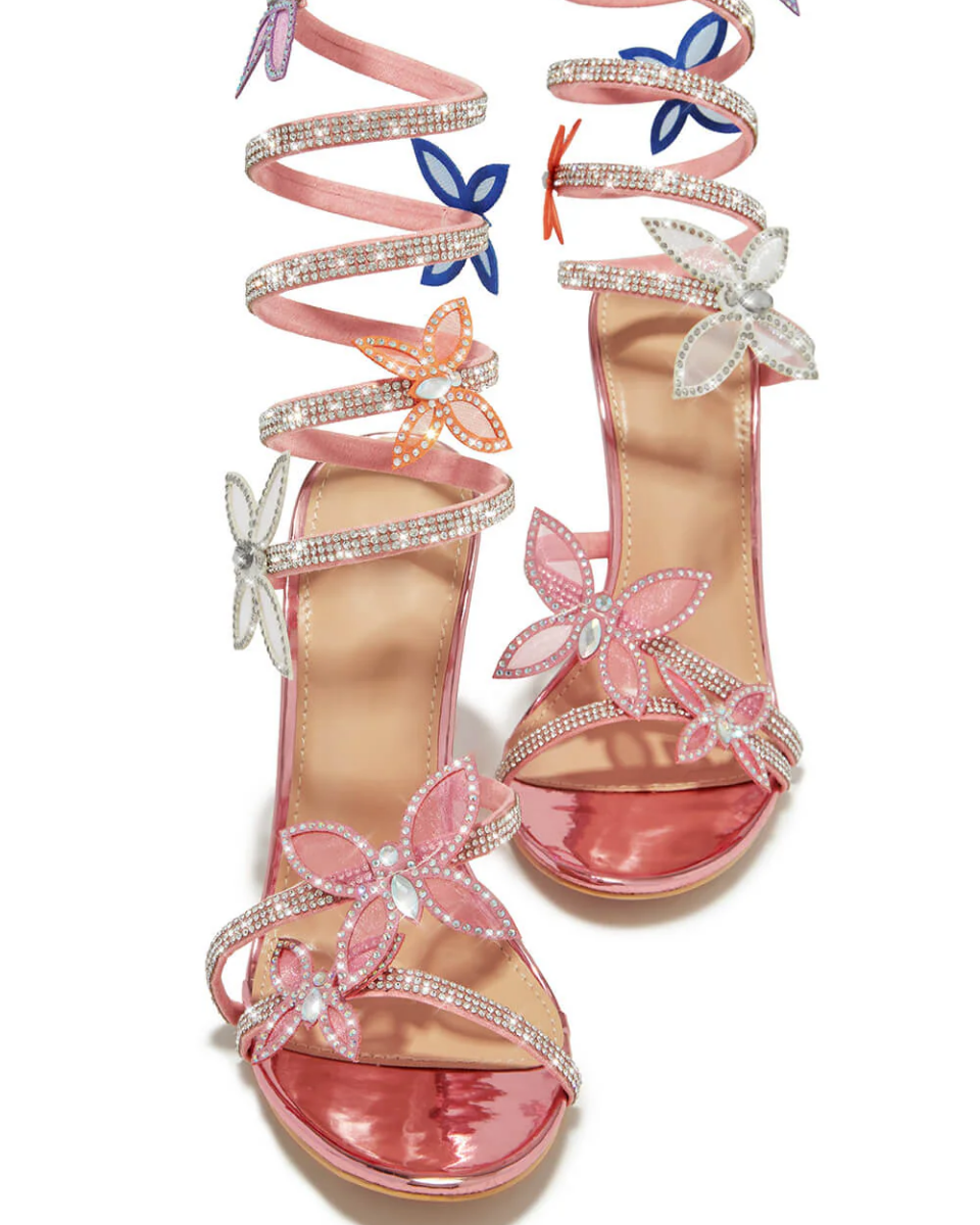 Apolline – Zdobiony wzór – Ozdobne motyle z cyrkonii