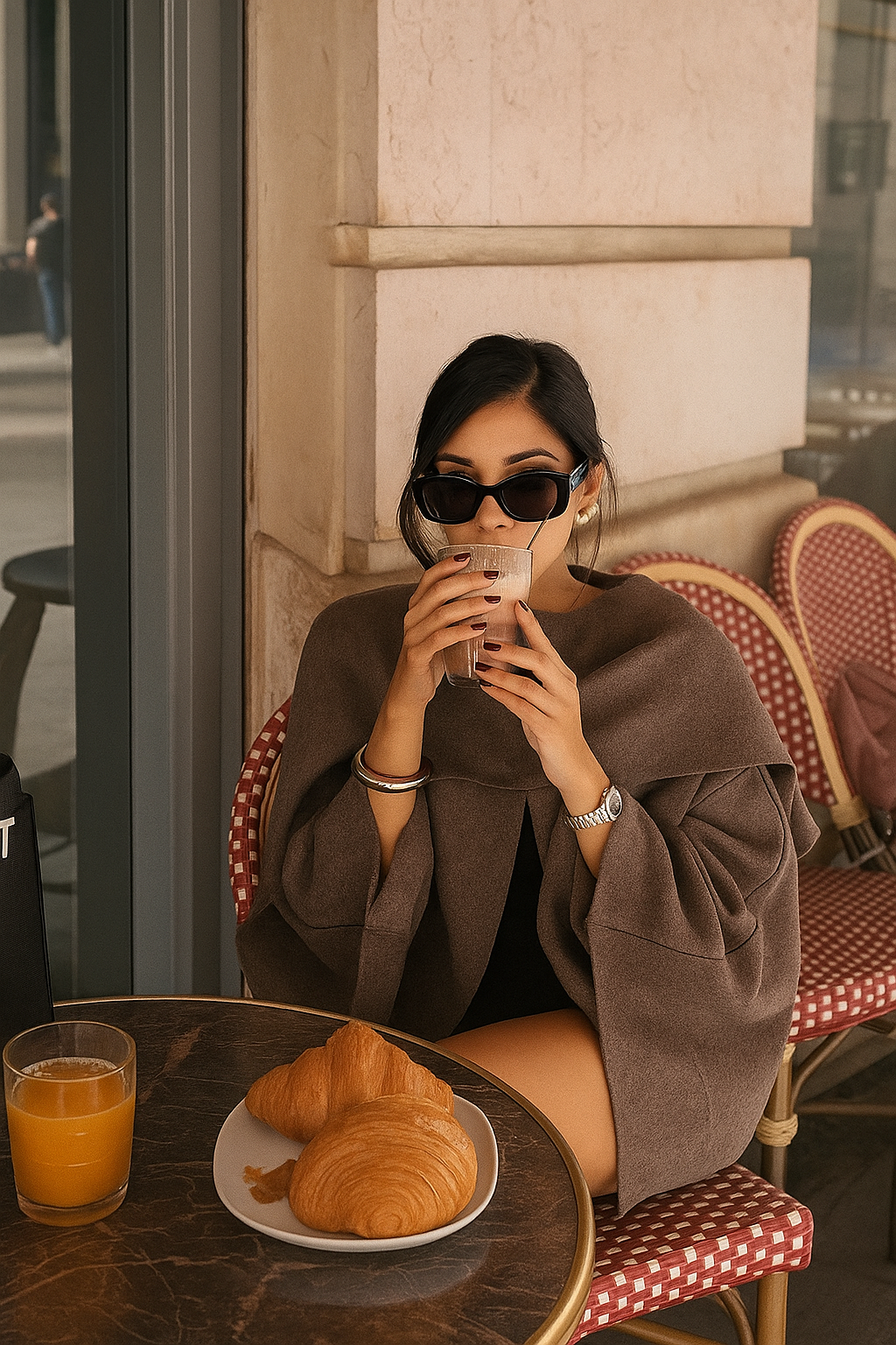 Ardévine – Drapowana warstwa – Kurtka narzutowa