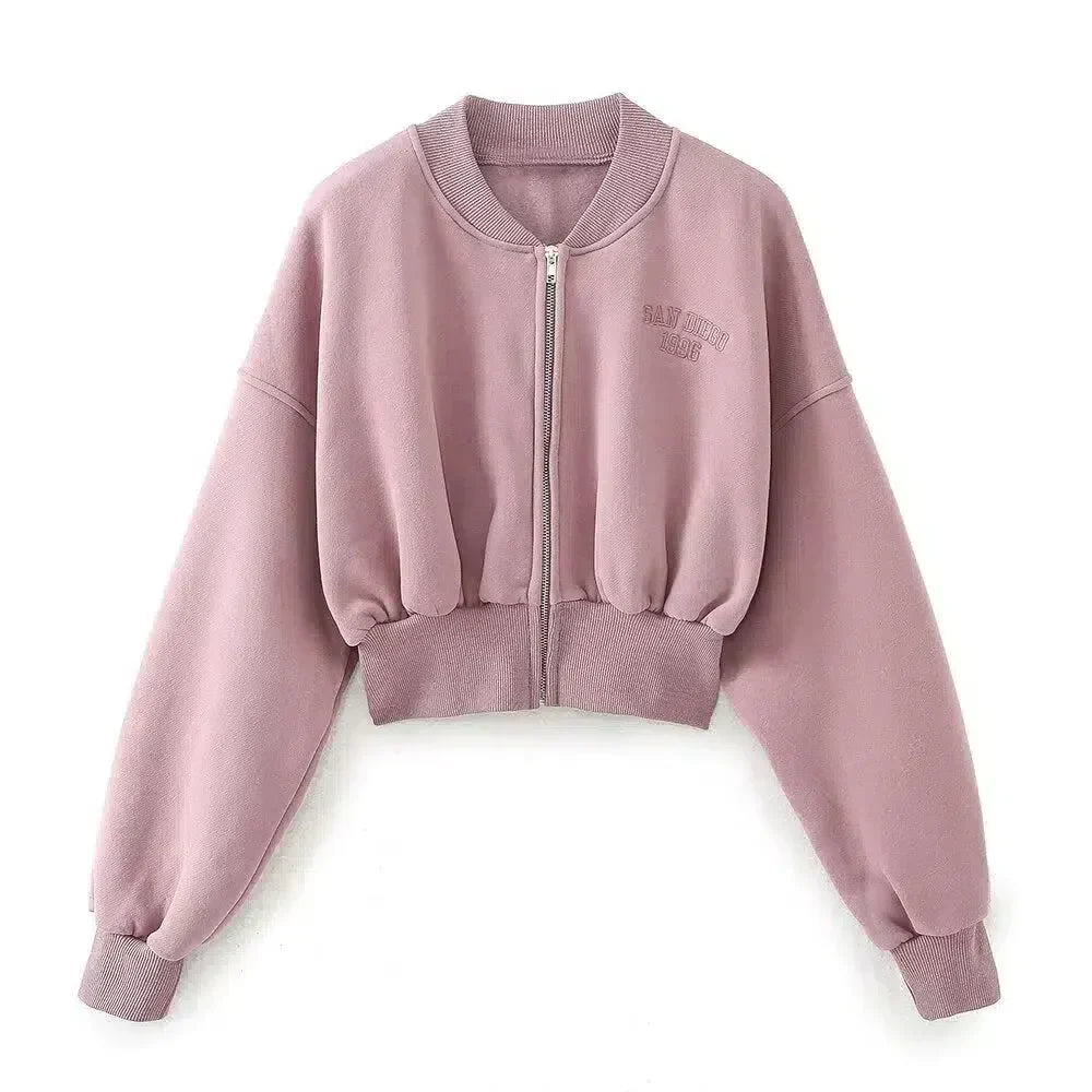 Astrid – Bluza na zamek i spodnie jogger – Zestaw San Francisco lounge