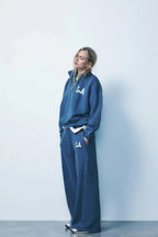 Damaris – Bluza half-zip i spodnie ze ściągaczami – Zestaw LA lounge