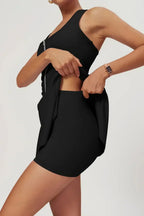 Delphine – Wbudowane szorty – Aktywna sukienka mini