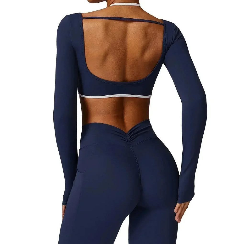 Erminia – Kompresyjny efekt – Zestaw sportowy z V-talią