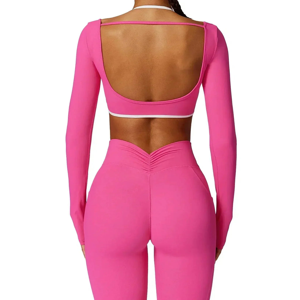 Erminia – Kompresyjny efekt – Zestaw sportowy z V-talią