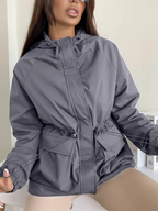 Evangeline – Regulowane dopasowanie – Kurtka z kapturem