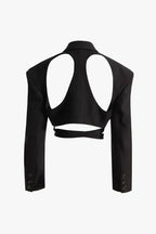 Fausto – Mocne ramiona – Marynarka z wycięciami