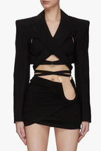 Fausto – Mocne ramiona – Marynarka z wycięciami