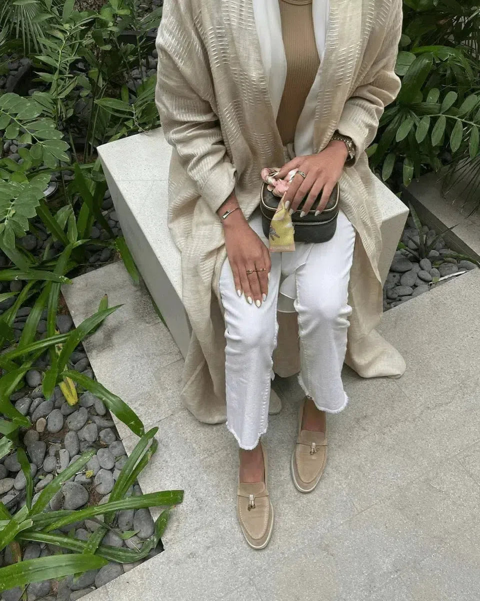 Firenze – Złote akcenty – Mokasyny do chodzenia