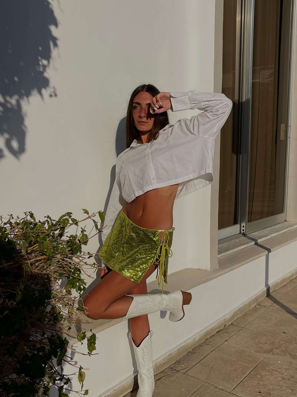 Giorvetta – Cekinowa kokarda – Minispódniczka