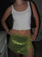 Giorvetta – Cekinowa kokarda – Minispódniczka