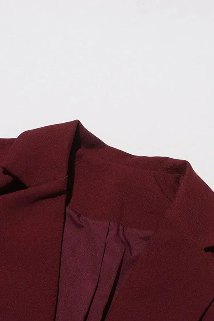 Ignazia – Asymetryczny kołnierz szalowy – Marynarka