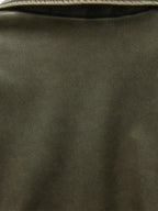 Isla – Krótki dopasowany krój – Kurtka biker z paskiem