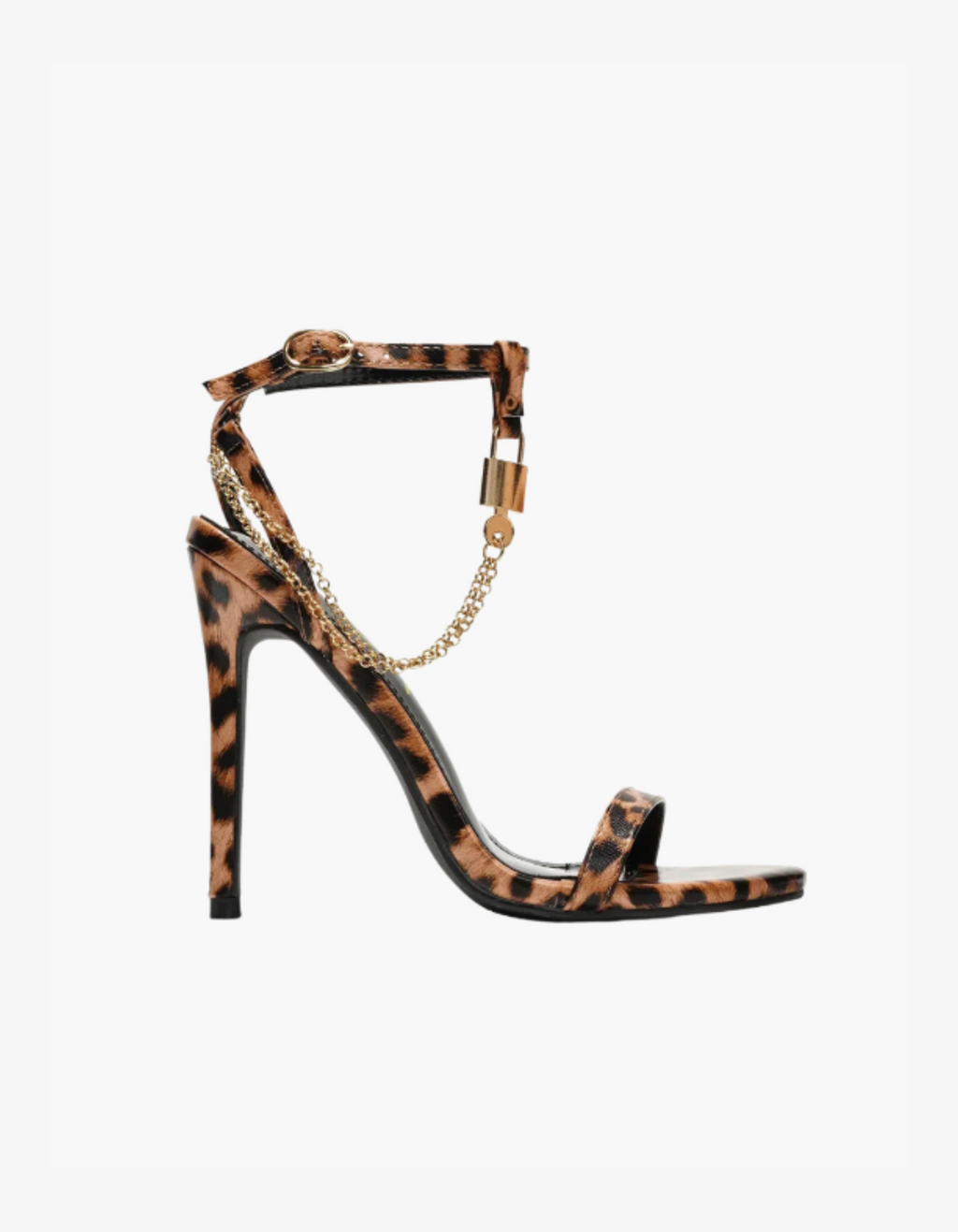 Isotta – Odważny design – Szpilki z łańcuszkiem przy kostce