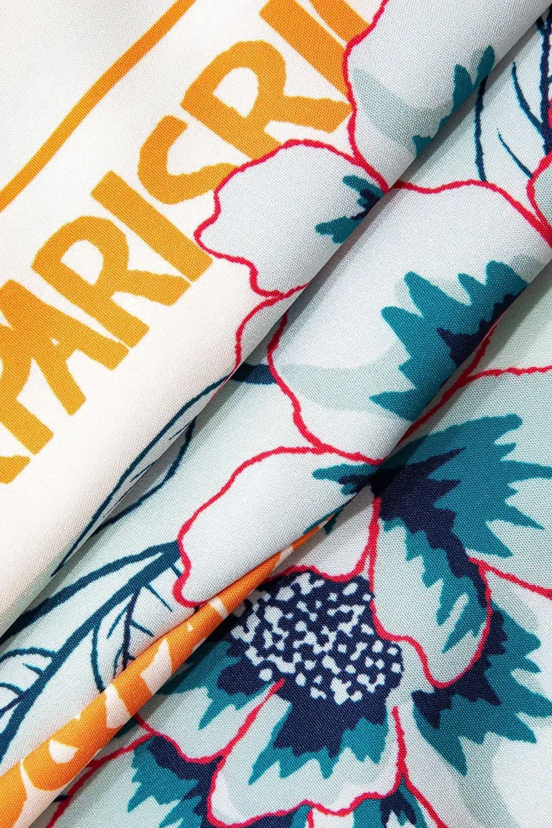 Licia – Wiązanie z boku – Kwiatowa minispódniczka