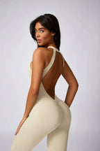 Lolanda – Odkryte plecy – Kombinezon o luźnym kroju