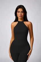 Lolanda – Odkryte plecy – Kombinezon o luźnym kroju