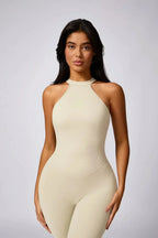 Lolanda – Odkryte plecy – Kombinezon o luźnym kroju