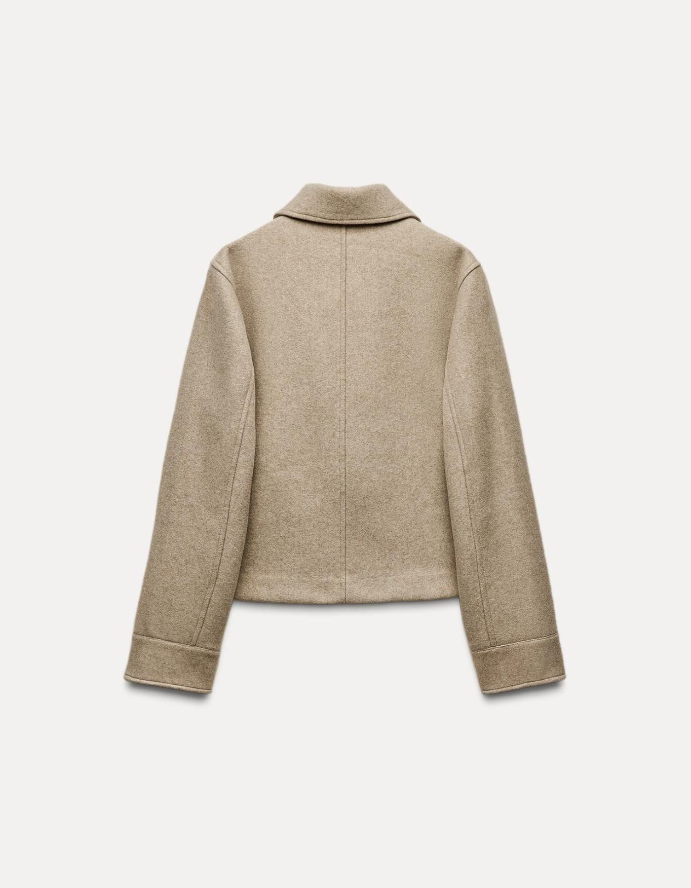 Lorivane – Minimalistyczny design – Krótka kurtka płaszczowa