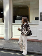 Luna – Wzór w krowie łaty – Kurtka