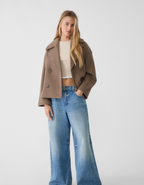 Marcelline – Dwurzędowy – Krótki płaszcz pea coat