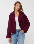 Marcelline – Dwurzędowy – Krótki płaszcz pea coat