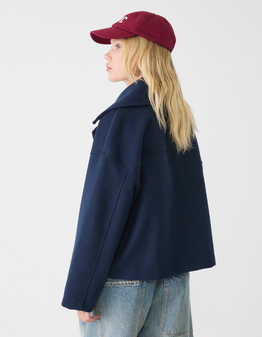 Marcelline – Dwurzędowy – Krótki płaszcz pea coat