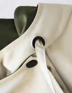 Melissa – Kontrast kolorów – Oversize’owa kurtka