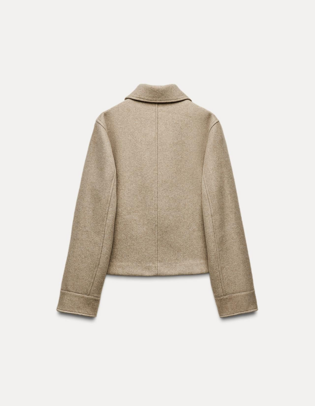 Monterelle – Przeskalowana sylwetka – Płaszcz z miękkiej tkaniny