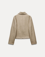 Monterelle – Przeskalowana sylwetka – Płaszcz z miękkiej tkaniny