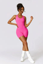 Ophelia – Wycięte plecy – Kombinezon bez rękawów