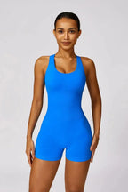 Ophelia – Wycięte plecy – Kombinezon bez rękawów