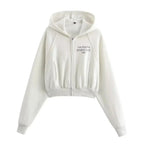 Phaedra – Bluza z kapturem na zamek i spodnie sportowe – Zestaw miejski lounge