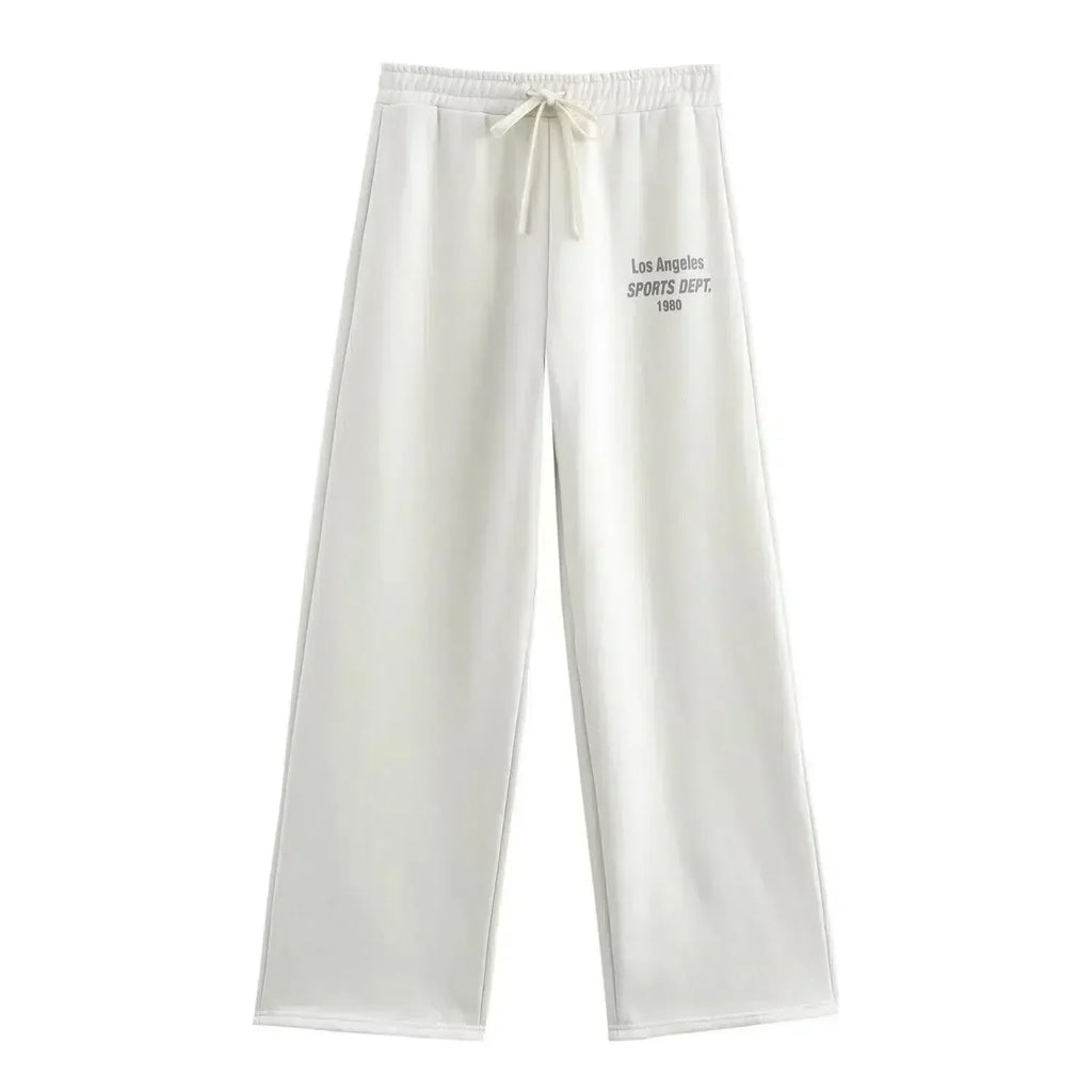 Phaedra – Bluza z kapturem na zamek i spodnie sportowe – Zestaw miejski lounge