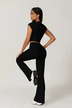 Regina – Krótki top – Zestaw top i legginsy