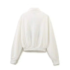 Savannah – Szerokie spodnie – Nadmorski zestaw z półzamkiem