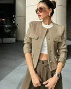 Savoire Chic – Klasyczny, dopasowany krój – Marynarka