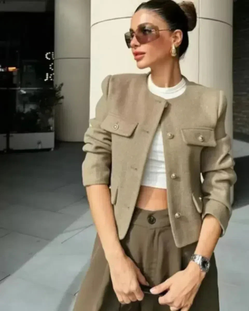 Savoire Chic – Klasyczny, dopasowany krój – Marynarka