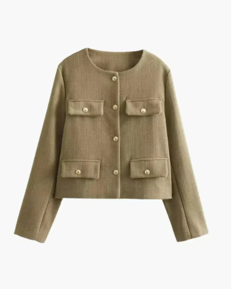 Savoire Chic – Klasyczny, dopasowany krój – Marynarka