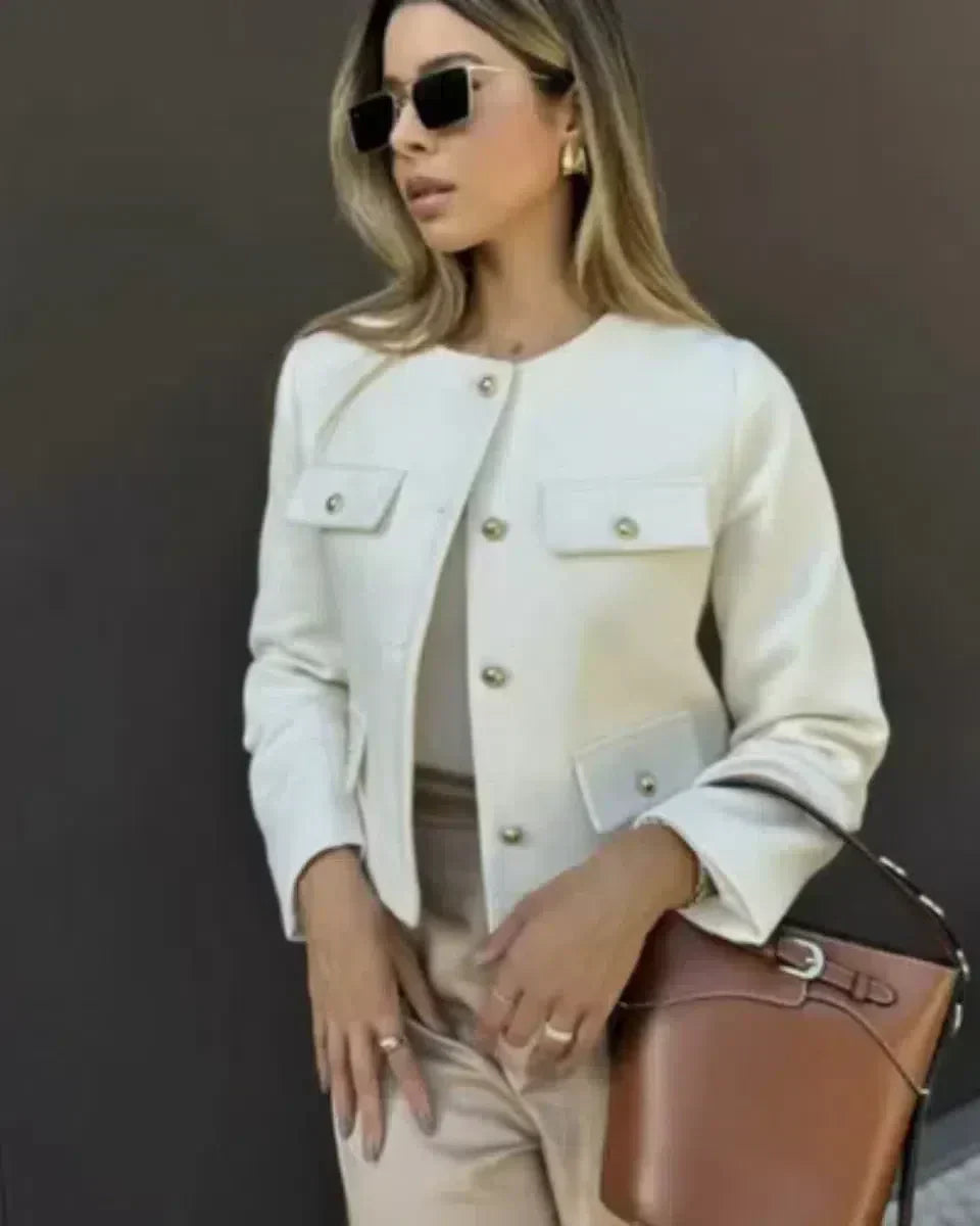 Savoire Chic – Klasyczny, dopasowany krój – Marynarka