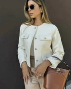 Savoire Chic – Klasyczny, dopasowany krój – Marynarka