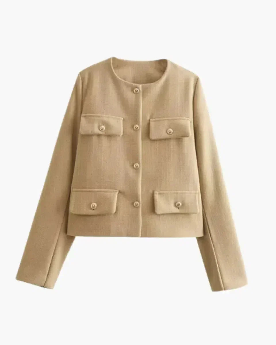 Savoire Chic – Klasyczny, dopasowany krój – Marynarka