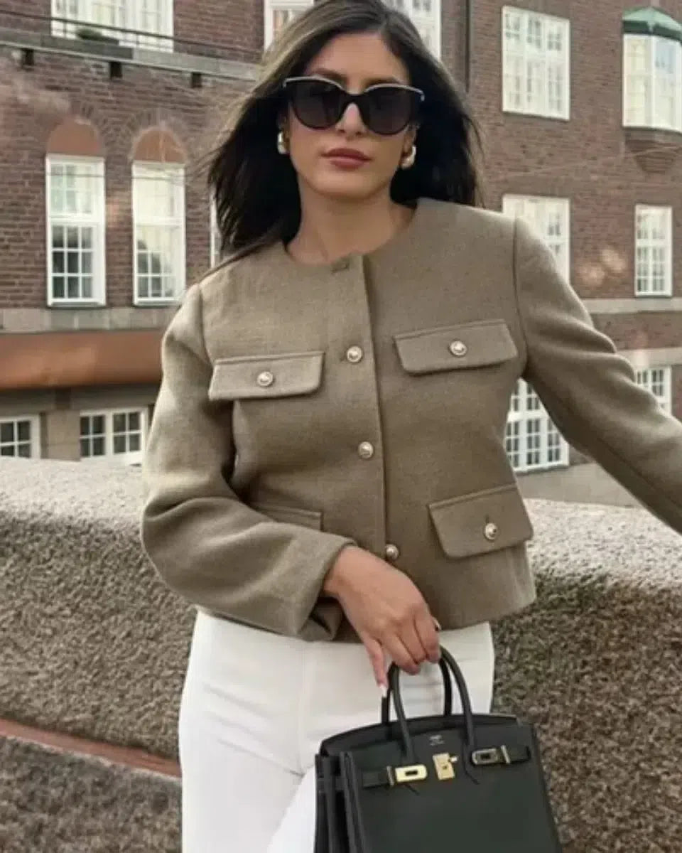 Savoire Chic – Klasyczny, dopasowany krój – Marynarka