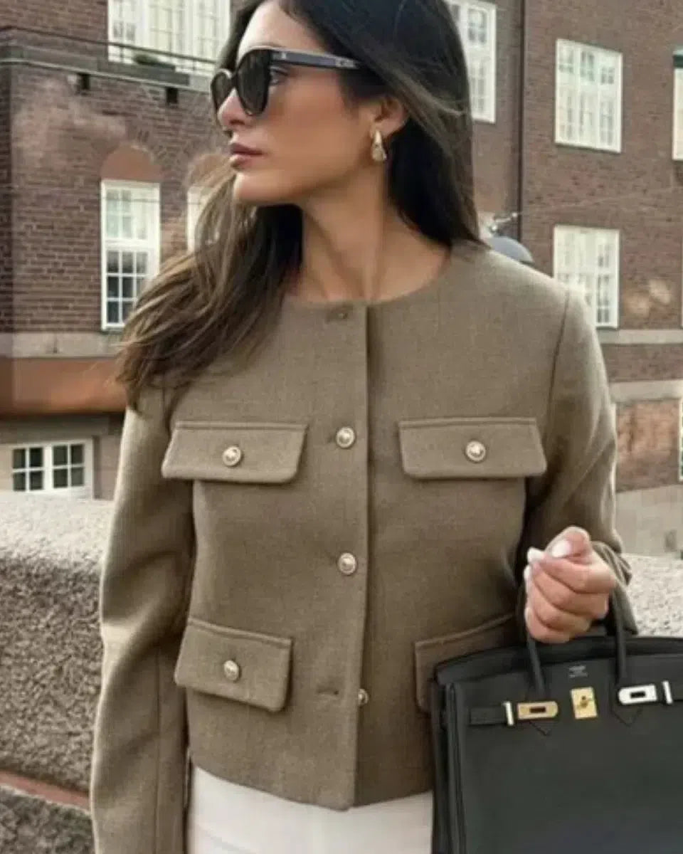 Savoire Chic – Klasyczny, dopasowany krój – Marynarka