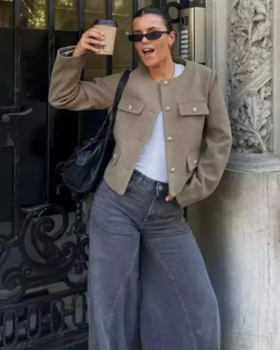 Savoire Chic – Klasyczny, dopasowany krój – Marynarka