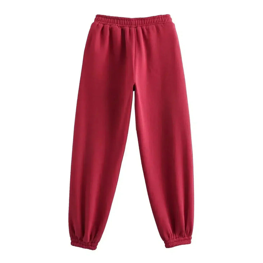 Solange – Bluza z okrągłym dekoltem i spodnie jogger – Zestaw Oakland