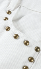 Valdenza – Złote ćwieki – Jeansy proste