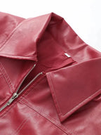 Valentina – Połyskująca wegańska skóra – Bomberka