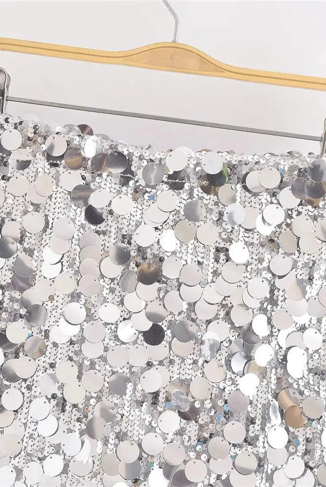 Zaira – Błyszczący brokat – Minispódniczka